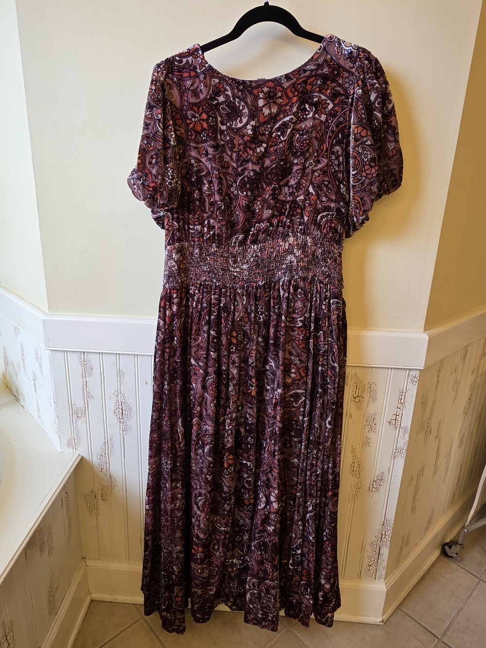 Anthropologie Katerina Button-Front Dress: Velvet Edition - Picture 8 of 8
